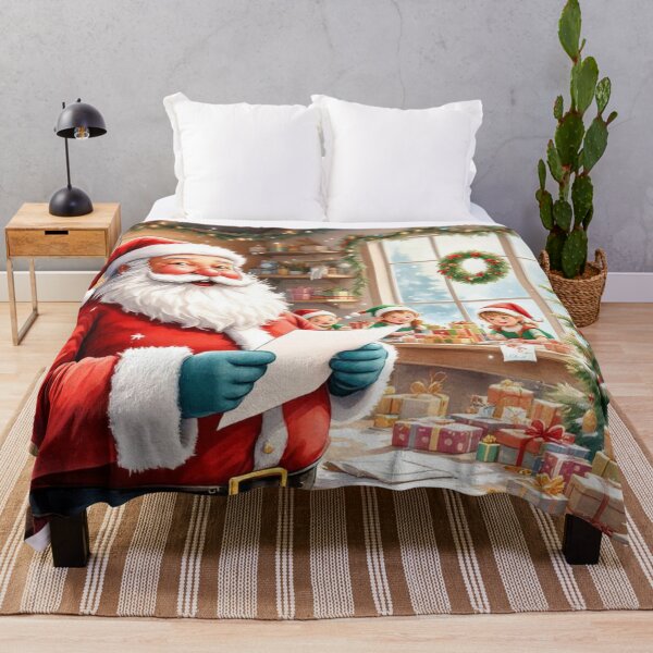 Item preview, Santa, check the list designed and sold by jefboutique6150.