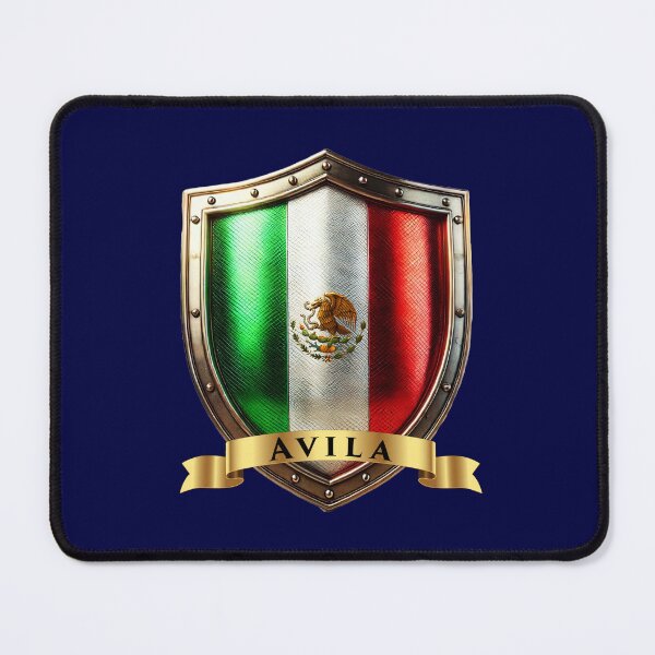 Item preview, Avila Heritage Crest, Mexico Shield designed and sold by Highlandkings.