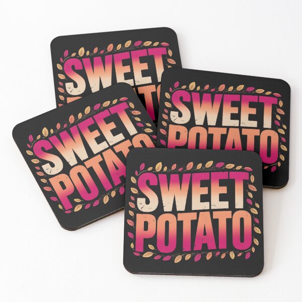 Item preview, Sweet Potato Grouchy Potato, Funny Sweet Potato Cute Retro Typography designed and sold by BLZART.
