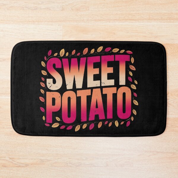 Item preview, Sweet Potato Grouchy Potato, Funny Sweet Potato Cute Retro Typography designed and sold by BLZART.