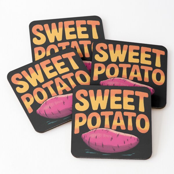 Item preview, Sweet Potato Grouchy Potato, Funny Sweet Potato Cute Retro Typography designed and sold by BLZART.