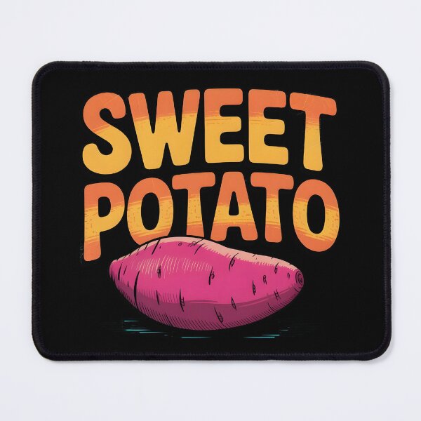 Item preview, Sweet Potato Grouchy Potato, Funny Sweet Potato Cute Retro Typography designed and sold by BLZART.