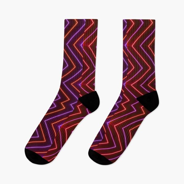 Item preview, Neon Zigzag Lines designed and sold by IREMORHAN.