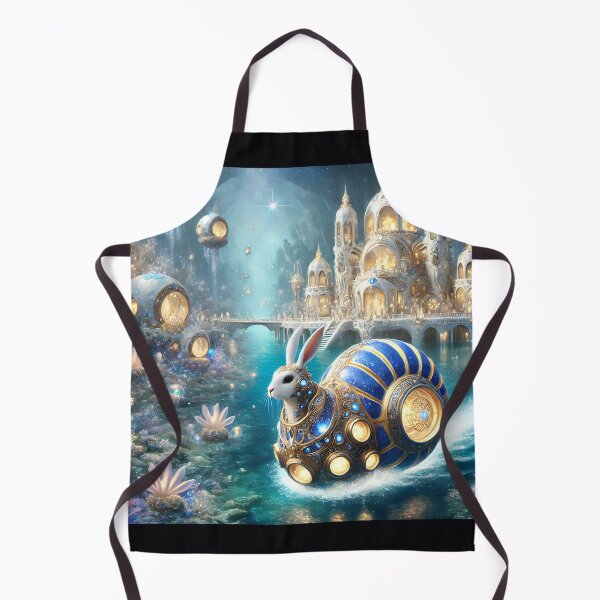 Item preview, Aboard a futuristic Nautilus a cyborg rabbit goes to the ocean festival of Osirizyah 002L1P172TH7KE9 designed and sold by OsirizyahDesign.