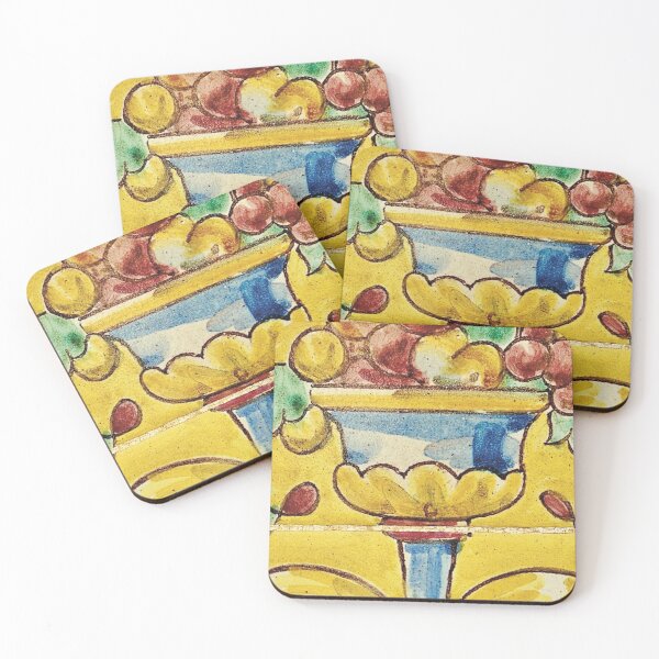 Item preview, Plaza de España Seville Tile Art | Spanish Ceramic Fish Motif | Mediterranean Azulejo Design designed and sold by Tropical Blood.