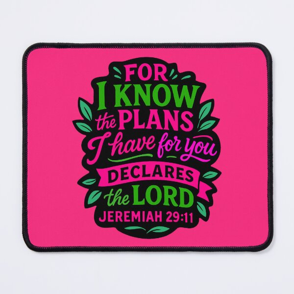 Item preview, Jeremiah 29:11 For I Know The Plans I Have For You designed and sold by plushism.