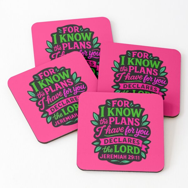 Item preview, Jeremiah 29:11 For I Know The Plans I Have For You designed and sold by plushism.