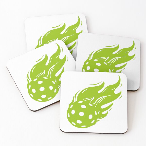 Item preview, Pickleball ball on Fire Green Pickleball Ball designed and sold by micarto.