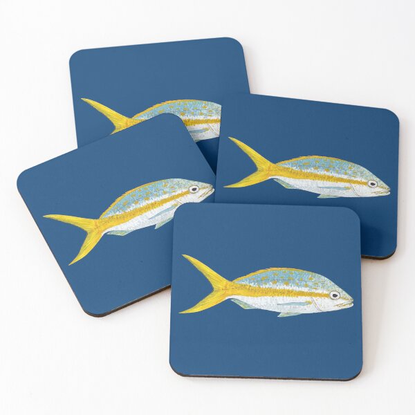 Item preview, YELLOWTAIL SNAPPER-Ocyurus chrysurus designed and sold by BEATRIZ ABAITUA.