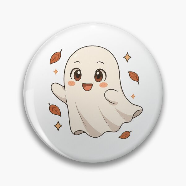 Artikelvorschau, Süßer Chibi-Geist mit Herbstblättern entworfen und verkauft von RabidTees.