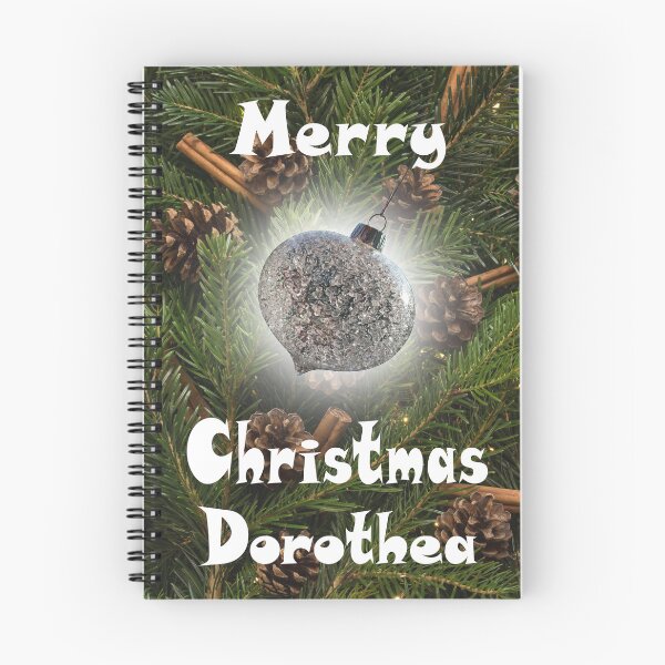 Item preview, Merry Christmas Dorothea - Pine & Cinnamon with Glass Bauble :) designed and sold by Myriel-Myriel.