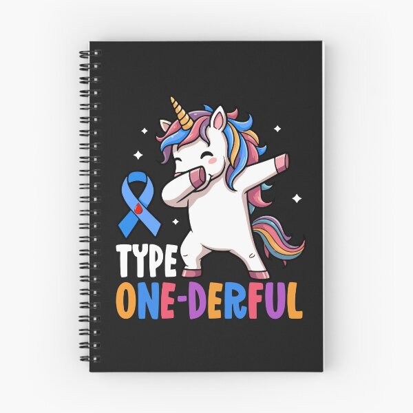 Item preview, Funny Diabetic Type 1 Diabetes T1D Type One-Derful Unicorn T-Shirt designed and sold by ChockletBoy.