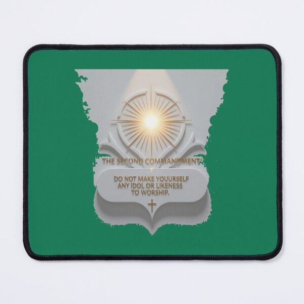 Item preview, The Second Commandment – 3D Holy Label, designed and sold by PaintMeWorld.