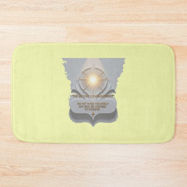 Item preview,  The Second Commandment – 3D Holy Label, designed and sold by PaintMeWorld.