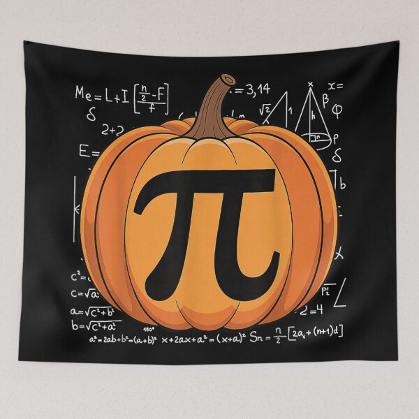 Item preview, Funny Pumpkin Pi Symbol Thanksgiving Math Teacher Fall Pi Day Design designed and sold by Daisy Grimes.