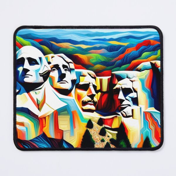 Item preview, Psychedelic Mt. Rushmore designed and sold by daweave77.