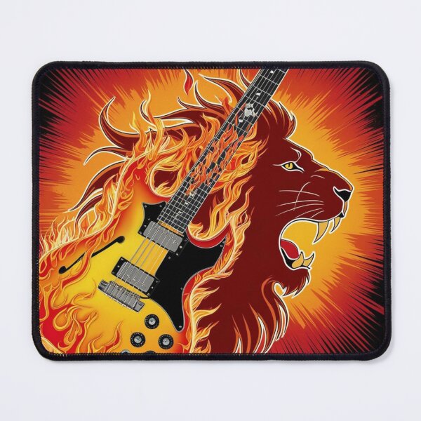 Item preview, Fury of the Guitar King designed and sold by Musicdrip.