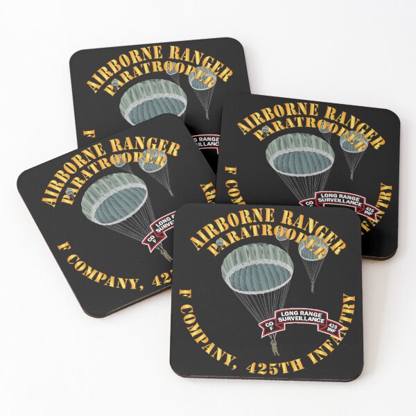 Item preview, Army - Airborne Ranger - F Company- 425th Infantry (Ranger) designed and sold by Military Insignia Products.