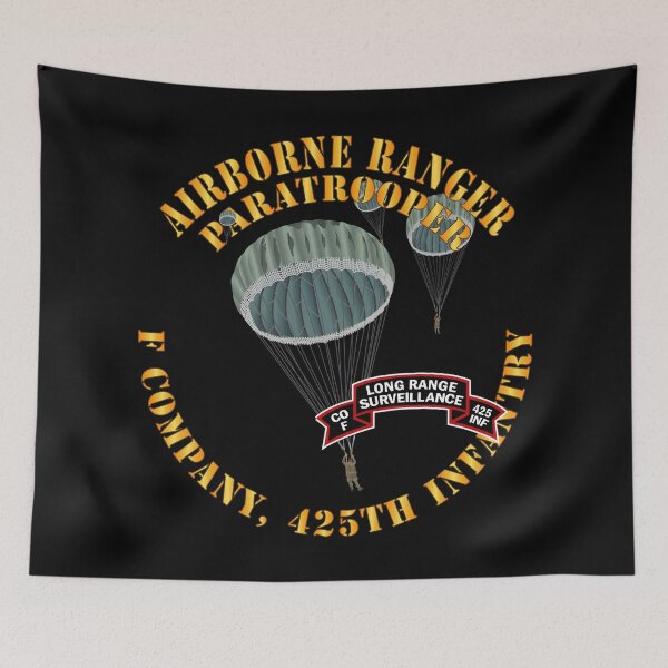 Item preview, Army - Airborne Ranger - F Company- 425th Infantry (Ranger) designed and sold by Military Insignia Products.