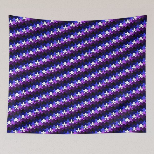 Item preview, Puzzle People (Boy & Girl): Night  designed and sold by SarahJosArt.