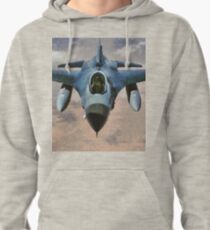F-16 Falcon Jet Fighter Pullover Hoodie
