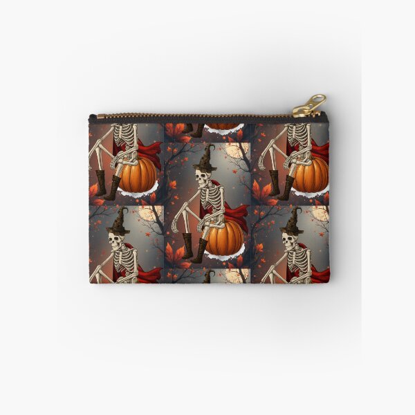 Item preview, Skeleton with Red Cape on Pumpkin designed and sold by tinkeybabes.