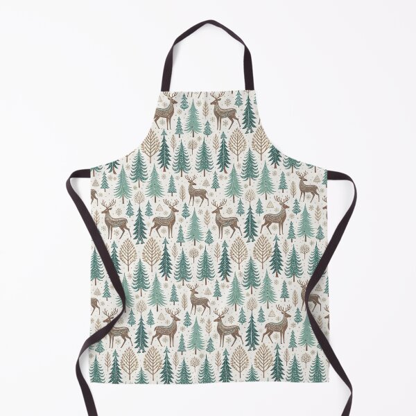 Item preview, Deer & Pine Trees designed and sold by Shuga-Design.