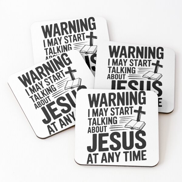 Item preview, Warning I May Start Talking About Jesus At Any Time designed and sold by Frank Ring.