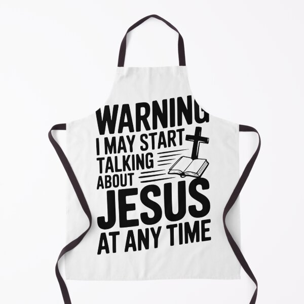 Item preview, Warning I May Start Talking About Jesus At Any Time designed and sold by Frank Ring.