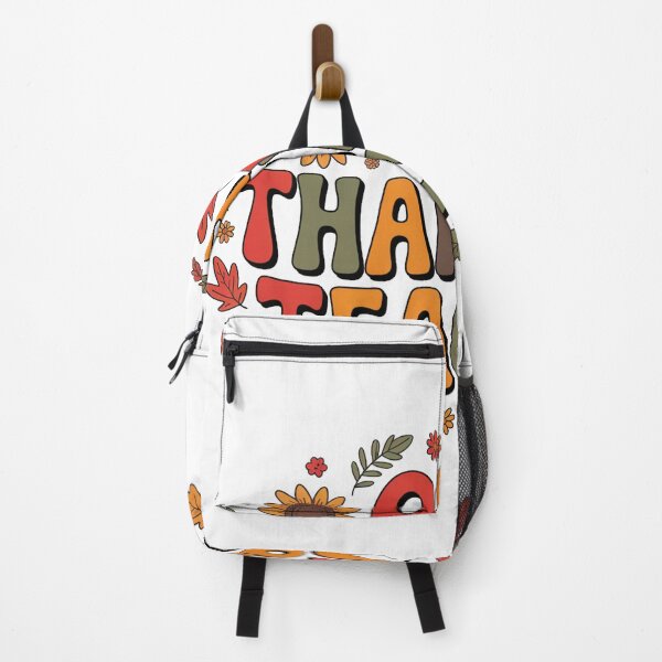 Item preview, One Thankful Teacher – Retro Fall Thanksgiving Autumn Classic designed and sold by Shivartdesign36.