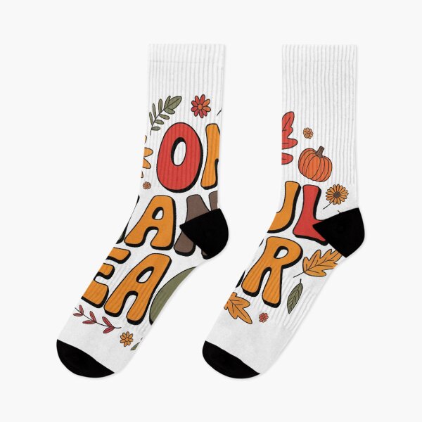 Item preview, One Thankful Teacher – Retro Fall Thanksgiving Autumn Classic designed and sold by Shivartdesign36.