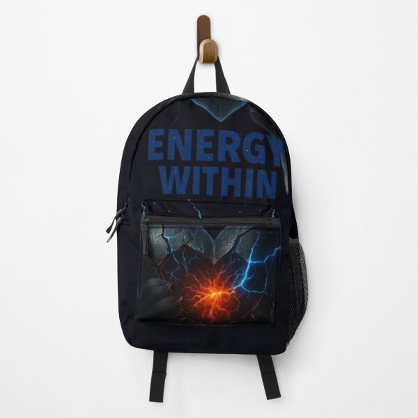 Item preview, Energy Within T-Shirt | Electric Heart Lightning Design | Motivational Power Graphic Tee | Inner Strength & Passion Glow Art Shirt designed and sold by KDesignCrafts.