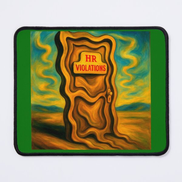 Item preview, The Violation Door – Surreal Portal to Bureaucratic Dread designed and sold by daweave77.