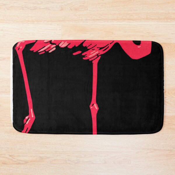 Item preview, Vintage Art Deco Flamingo Poster | Munich Zoo Zoologischer Garten Munchen | Bold Red on Black Graphic Design designed and sold by artofuniverse.