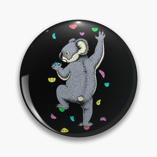 Item preview, Rock Climber Indoor Wall Climbing Koala Funny Climbers designed and sold by GrandeDuc.