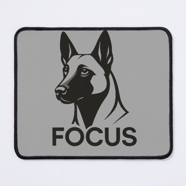 Item preview, Focus Belgian Malinois - Minimalist Dog Portrait Design designed and sold by MiLaKK.