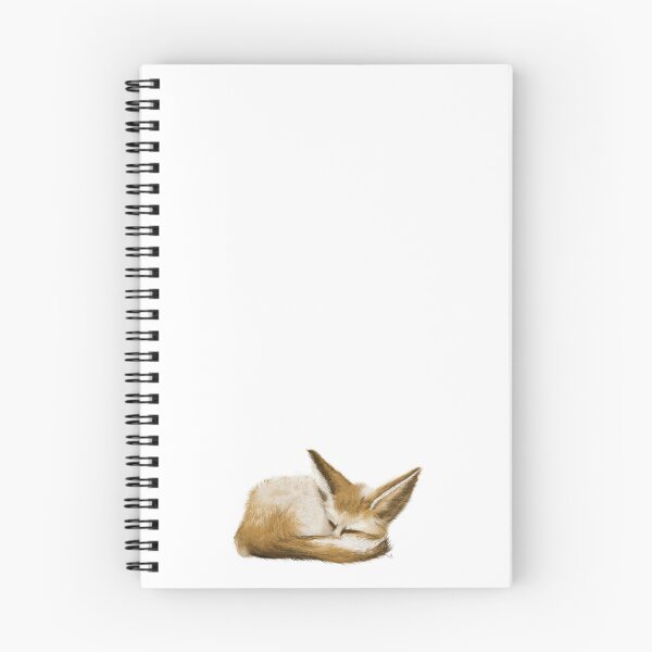 Item preview, sleeping fennec fox designed and sold by onceuponatimes.