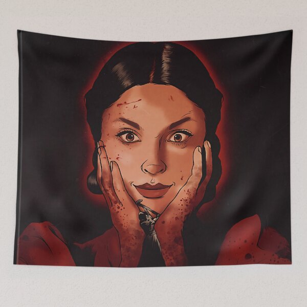 Item preview, Farmhouse girl in red designed and sold by Stavynsky00.