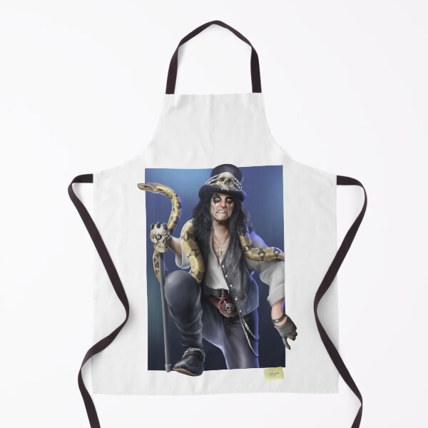 Item preview, Alice Cooper Escapes the Frame | Fan Art Inspired by Pere Borrell's "Running Away from Criticism" | Realistic Digital Rock Art designed and sold by ruizma.