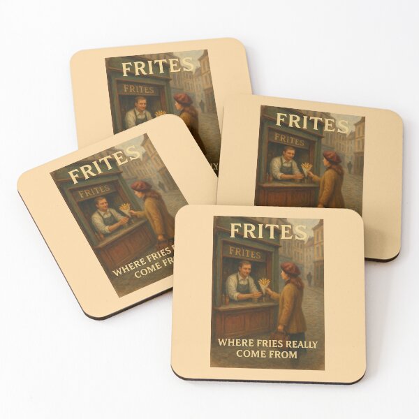 Item preview, Frites — Where Fries Really Come From designed and sold by Novel Works Studio.