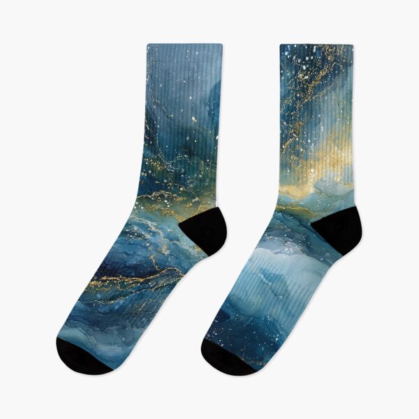 Item preview, Cosmic Mama: Motherhood in Deep Blue & Gold designed and sold by solynneart.