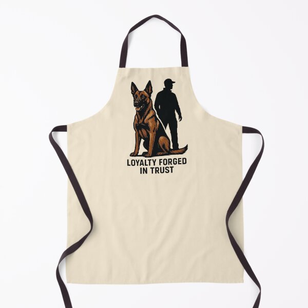 Item preview, Loyalty Forged in Trust - Belgian Malinois and Handler Design designed and sold by MiLaKK.