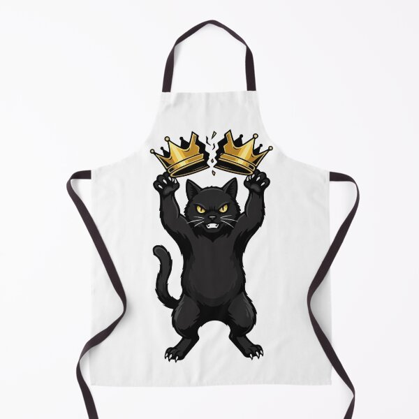 Item preview, The Black Cat and the Broken Crown - No Kings in America designed and sold by Felinefinesse.