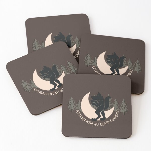 Item preview, Attention au Loup-Garou designed and sold by FrancoStyle.