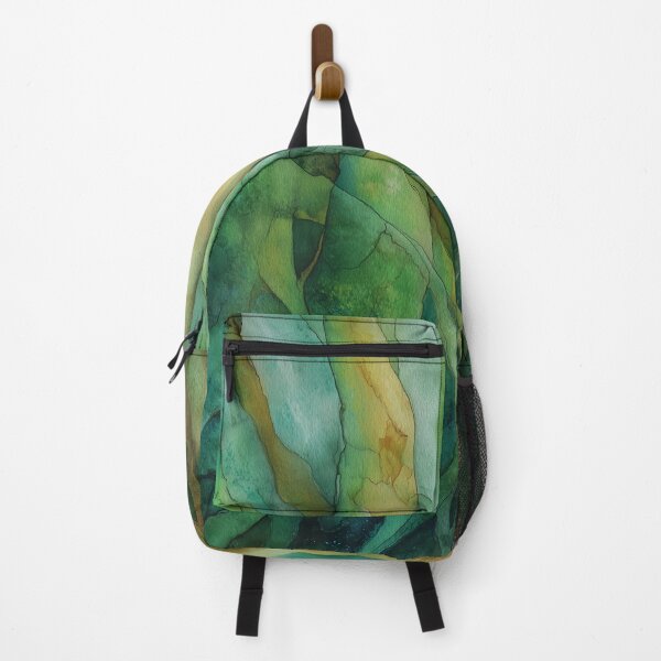 Item preview, Root & River: Green Forest Veins Abstract Watercolor (Growth & Shelter) designed and sold by solynneart.