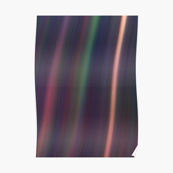 Pale Blue Dot, Voyager 1 Poster