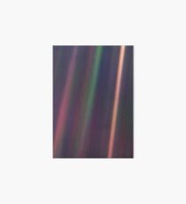 Pale Blue Dot, Voyager 1 Art Board Print