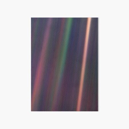 Pale Blue Dot, Voyager 1 Art Board Print