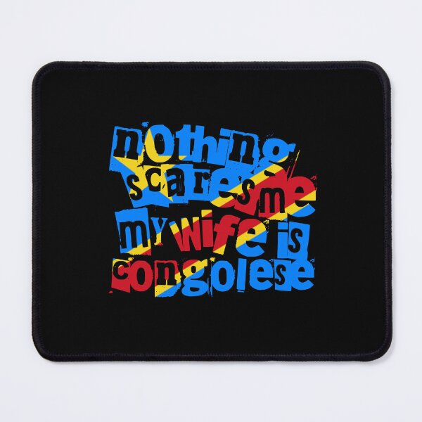 Item preview, Funny Congo DRC Nothing Scares Me My Wife Is Congolese designed and sold by chrisrivait.