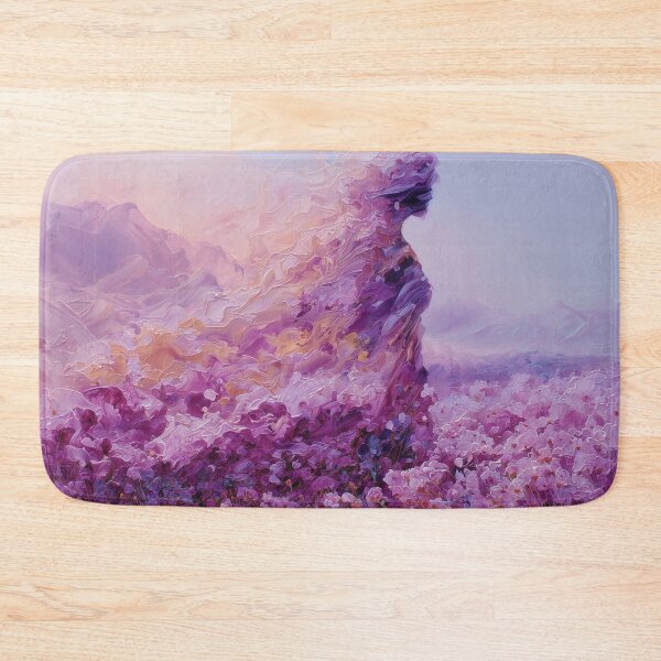 Item preview, Bloom Keeper — Lavender Field Silhouette in Pastel Light designed and sold by solynneart.